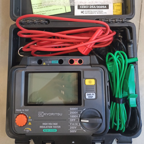 Kyoritsu-3125A-Digital-Insulation-Tester Kyoritsu-3125A-Digital-Insulation-Tester