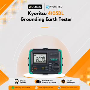 Kyoritsu 4105DL Grounding Earth Tester 2