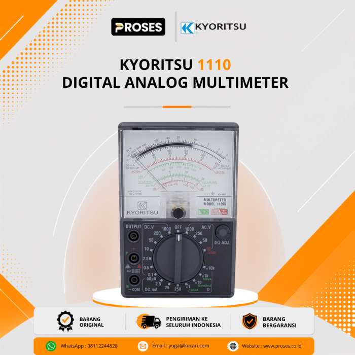 Kyoritsu 1110 Digital Analog Multimeter