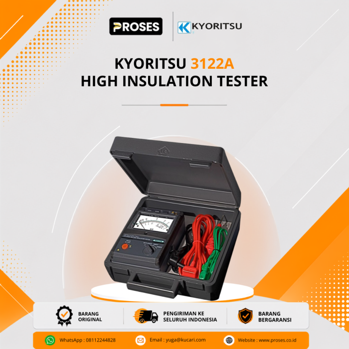 Kyoritsu 3122A High Insulation Tester 1