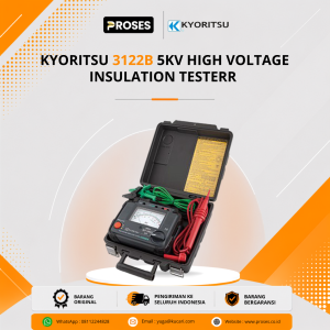 Kyoritsu 3122B 5kV High Voltage Insulation Tester 1